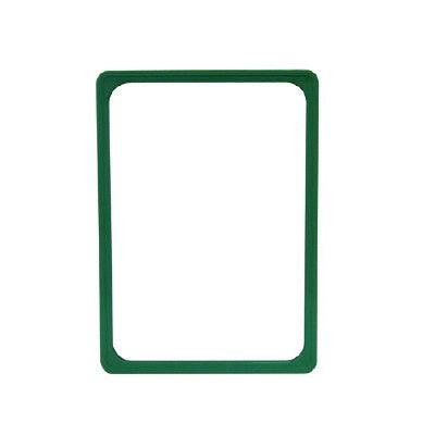 Prijskaartraam A4 groen profiel-1