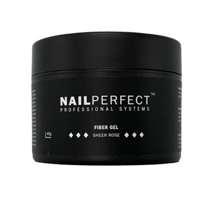 NailPerfect Gel Fiber Gel Sheer Rose 45gr