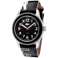 Lacoste horlogeband 2000519 / LC-11-3-18-0172 Leder Zwart 20mm - thumbnail