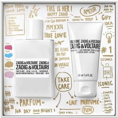 Zadig & Voltaire This Is Her! Giftset Eau de Parfum 100 ml Dames Zadig & Voltaire This Is Her! Giftset Eau de Parfum 100 ml Dames