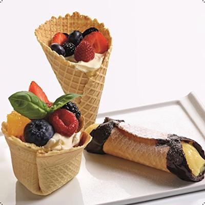 FRITEL 142357 Set Bakplaten voor Ijshoorntjes, Knippertjes en Cannoli