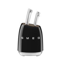 SMEG KBSF02BL 50's Style Messenblok - Zwart - thumbnail