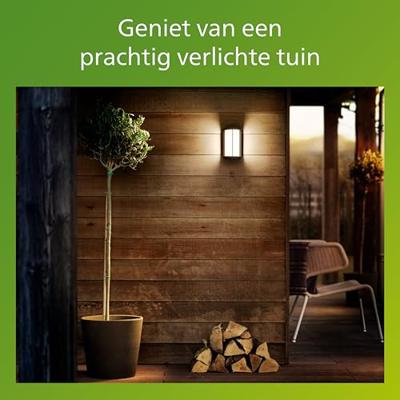 Philips LED Reese 929004140801 LED-buitenlamp (wand) LED 4.3 W Antraciet Philips LED Reese 929004140801 LED-buitenlamp (wand) LED 4.3 W Antraciet