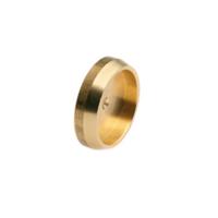 Bonfix knelkoppeling - Afsluitplaat - 12mm - Messing - thumbnail