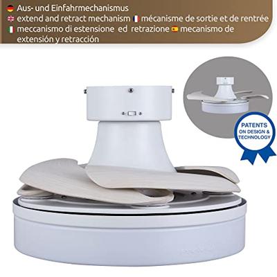 Beacon Scandinavische plafondventilatorFanway Orbit Ø 91,5cm - 210664 - thumbnail