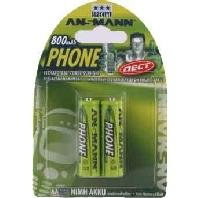 Ansmann DECT maxE HR06 Oplaadbare AA batterij (penlite) NiMH 800 mAh 1.2 V 2 stuk(s) - thumbnail