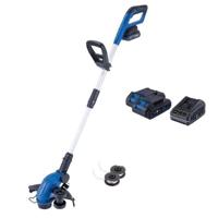 Scheppach C-LT300-X draadloze grastrimmer - SET S2 - 30 cm maaibreedte - 2 x 20V 2Ah IXES accu's + dubbele lader - thumbnail