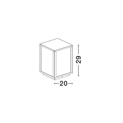 Lyora Staande lampZest zwart - 870045