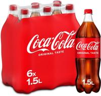 Coca-Cola frisdrank, fles van 1,5 l, pak van 6 stuks - thumbnail
