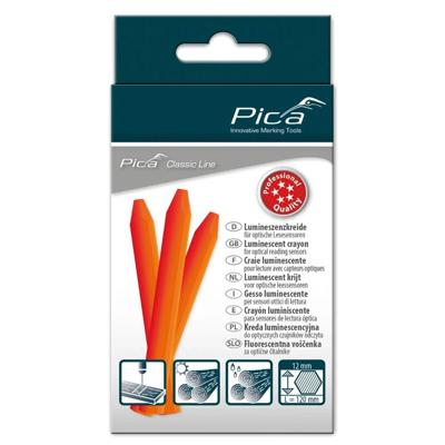 Pica Markeerkrijt optische app | Oranje | 12 stuks - PI592054 Pica Markeerkrijt optische app | Oranje | 12 stuks - PI592054