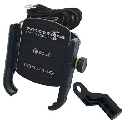 INTERPHONE gsm-houder cell phone holder interph usb bracket sw up to 6.2 - thumbnail