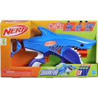 Nerf Elite Junior Sharkfire Blaster + 8 Darts - thumbnail