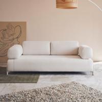 Kave Home 3-zits Bank 'Compo' Chenille, Met armleuning, kleur Beige - thumbnail