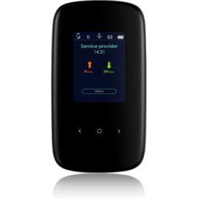 Zyxel 4G LTE-A mobiele WiFi hotspot | Tot wel 300 Mbps downloadsnelheid | Deel Dual-Band WiFi met 32 apparaten | Accu die een hele dag meegaat | Handzaam formaat (LTE2566-M634)