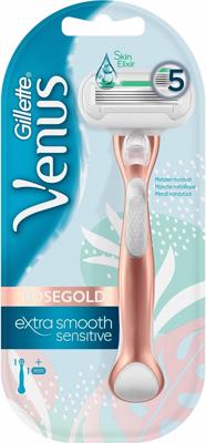 Gillette Gillette Venus Rosegold Extra Smooth Sensitive Scheerapparaat + 1 Scheermesje