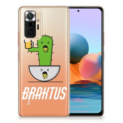 Xiaomi Redmi Note 10 Pro Telefoonhoesje met Naam Braktus