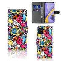 Samsung Galaxy A51 | Wallet Case | met Pasjes | Punk Rock - thumbnail