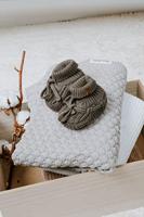 Baby's Only babyslofjes Teddy Soul Mokka Maat - thumbnail