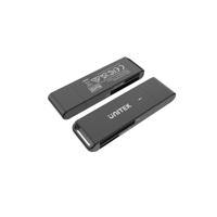 UNITEK Y-9327A geheugenkaartlezer USB 3.2 Gen 1 (3.1 Gen 1) Type-A Zwart - thumbnail