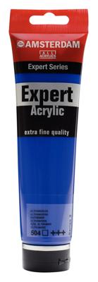 Royal Talens Amsterdam Expert Series Acrylverf Tube 150 ml - Ultramarijn 504