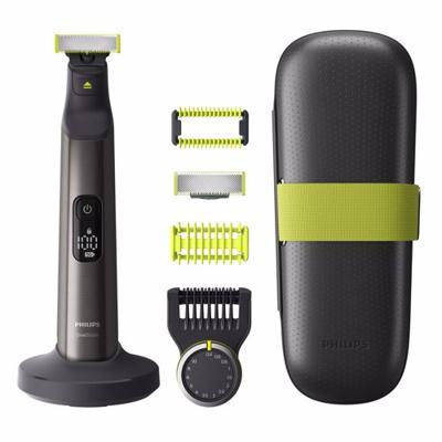 Philips OneBlade QP6650/61 baardtrimmer Nat en droog Grijs Philips OneBlade QP6650/61 baardtrimmer Nat en droog Grijs