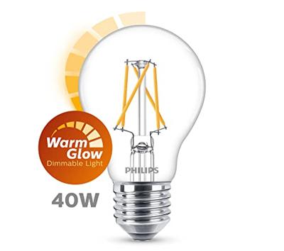 Philips LED 871951432375900 LED-lamp Energielabel D (A - G) E27 Peer 3.5 W = 40 W Warmwit (Ø x l) 60 mm x 104 mm 1 stuk(s) Philips LED 871951432375900 LED-lamp Energielabel D (A - G) E27 Peer 3.5 W = 40 W Warmwit (Ø x l) 60 mm x 104 mm 1 stuk(s)