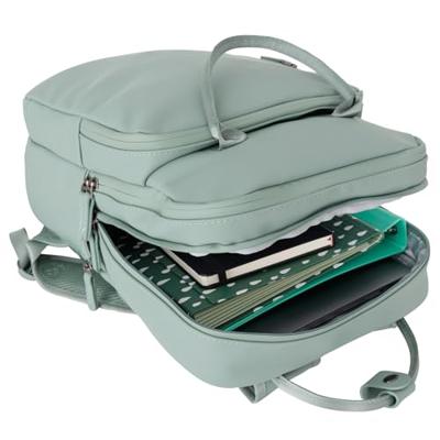 New Rebels William Milwaukee Salie Green 18L Rugzak Waterafstotend Laptop 15.6"