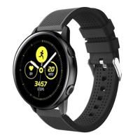Smart Watch silicone polsband horlogeband voor Garmin VivoActive 3 (zwart) - thumbnail