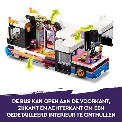 LEGO® Friends 42619 toerbus van popster - thumbnail