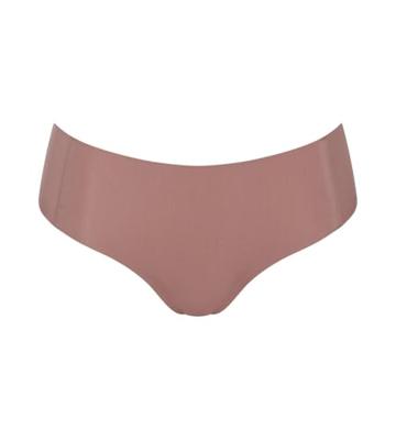 Zero Feel hipster 2.0 - Invisible - Naadloze dames short - Dames Onderbroek die niet doorschijnt - Zwart - Huidskleur