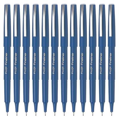 Fineliner PILOT fijn blauw | 12 stuks