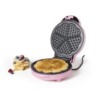Wafelmaker - roze - 1000 watt - thumbnail