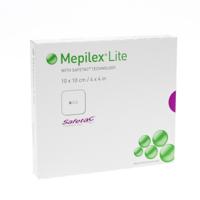 Mepilex Lite Dun Verb Sil Ster 10x10,00cm 5 284100 - thumbnail