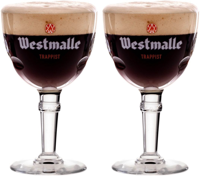 Westmalle Bierglazen Trappist - 330 ml - 2 stuks - thumbnail