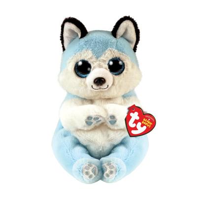Ty Beanie babies bellies thunder blue husky, 15cm