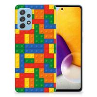 Samsung Galaxy A72 | TPU bumper | Blokken - thumbnail