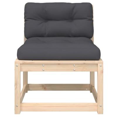 Tuinbank met kussens massief grenenhout Tuinbank met kussens massief grenenhout