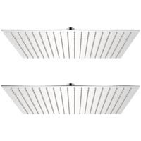 Regendouchekop 2 st 50x50 cm roestvrij staal - thumbnail