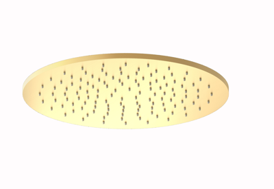 Plieger Roma hoofddouche rond Ø30 cm, geborsteld goud Plieger Roma hoofddouche rond Ø30 cm, geborsteld goud