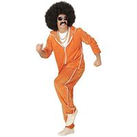 Oranje trainingspak disco - thumbnail