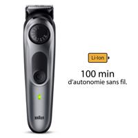 Braun BT5440 Series 5 Baardtrimmer Zwart/Grijs - thumbnail