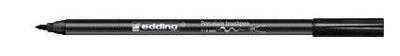 Brushpen edding 4200 porselein zwart Brushpen edding 4200 porselein zwart