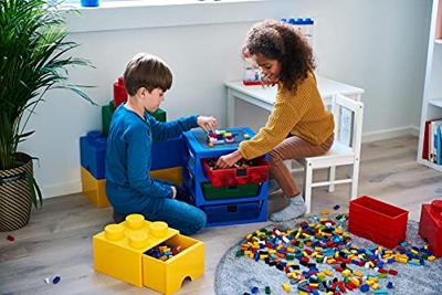 Room Copenhagen LEGO Brick Drawer 4 Geel opbergdoos