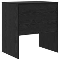 Bureau Zwart eiken 70 x 50 x 76 cm Bewerkt hout - thumbnail