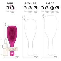 Tangle Teezer Ultimate Detangler Mini Electric Raspberry 1St - thumbnail