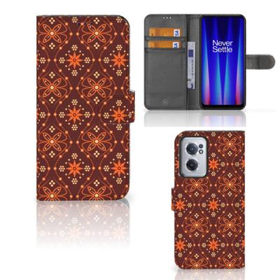 OnePlus Nord CE 2 | Telefoon Hoesje | Batik Brown