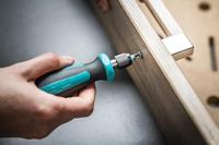 Wolfcraft Handschroevendraaier | Met bitopname | 138 mm | 1 stuk - 1240000 - thumbnail