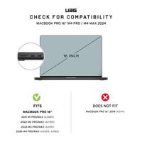 Urban Armor Gear Laptophoes Plyo Case Geschikt voor max. (laptop): 41,1 cm (16,2) Ice, Transparant - thumbnail