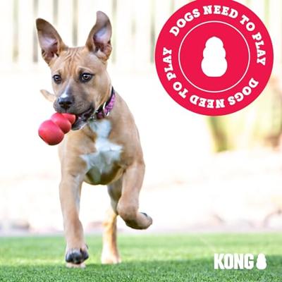 KONG BOUNZER ROOD 14X14X20,5 CM