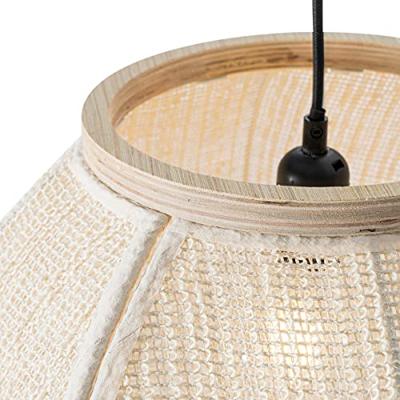 QAZQA Oosterse hanglamp naturel 46 cm - Rob QAZQA Oosterse hanglamp naturel 46 cm - Rob